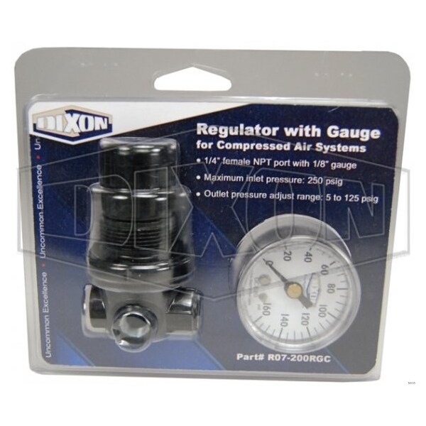 Dixon PNEUMATIC DISPLAY 1/4 in SERIES1 CARDED MINI PND-R07-200RGC - main